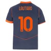 Officiële Voetbalshirt Inter Milan Lautaro Martinez 10 Derde 2025-26 - Heren